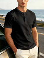 Asher - Lightweight Quick-Dry Henley Tee
