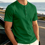 Asher - Lightweight Quick-Dry Henley Tee