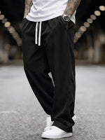 Rowan - Casual Relaxed-Fit Corduroy Pants