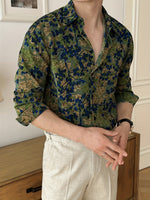Sloane - Garden Print Shirt