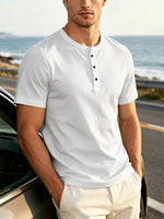 Asher - Lightweight Quick-Dry Henley Tee