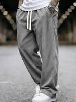 Rowan - Casual Relaxed-Fit Corduroy Pants