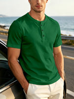 Asher - Lightweight Quick-Dry Henley Tee
