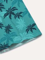 Ocean - Tropical Palm Button-Up Shirt