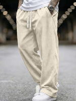 Rowan - Casual Relaxed-Fit Corduroy Pants