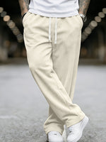 Rowan - Casual Relaxed-Fit Corduroy Pants