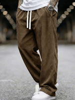Rowan - Casual Relaxed-Fit Corduroy Pants