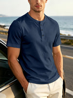 Asher - Lightweight Quick-Dry Henley Tee
