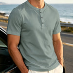 Asher - Lightweight Quick-Dry Henley Tee